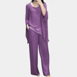 Sets Dames*Maya - Elegante 2-delige Damesoutfit voor de Zomer