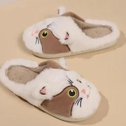 Damesschoenen*MEGLENA - Duurzame Pluizige Zomerpantoffels voor Dames