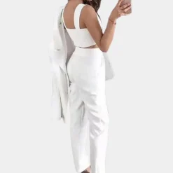 Sets Dames*Mela - Luxe 3-delige Zomerse Blazer Set