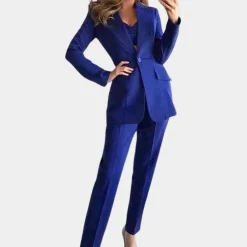 Sets Dames*Mela - Luxe 3-delige Zomerse Blazer Set
