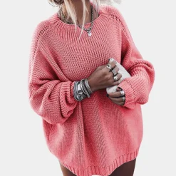 Truien & Vesten Dames*Meliore - Oversized en gebreide zomerse trui voor dames