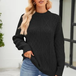 Truien & Vesten Dames*Melisande - Luchtige casual trui met lange mouwen voor dames - Zomereditie