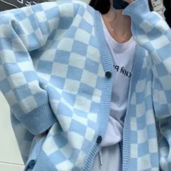 Truien & Vesten Dames*MELISSA - Luchtig Klassiek Geruit Vest voor Dames - Zomereditie