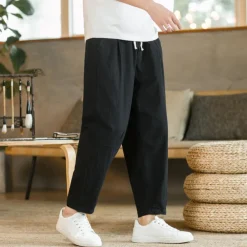 Broeken Heren*Melo - Comfortabele loszittende herenbroek voor de zomer