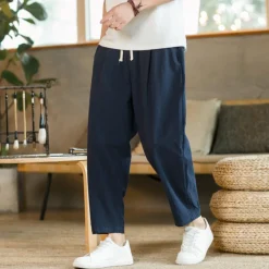 Broeken Heren*Melo - Comfortabele loszittende herenbroek voor de zomer