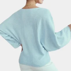 Truien & Vesten Dames*Mia - Gebloemd Geborduurd Damestrui voor de Lente/Zomer