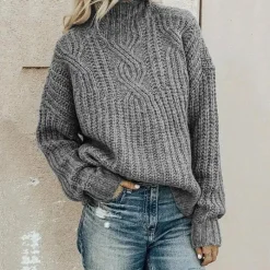 Jassen Dames*MIA - Knusse gebreide trui