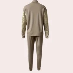 Sets Dames*MICHELLE - Stijlvolle 2-Delige Zomerset voor Dames Khaki