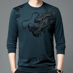 Truien & Vesten Heren*Mihnea - Luchtige Zomersweatshirt met Ronde Hals voor heren