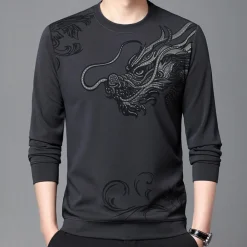 Truien & Vesten Heren*Mihnea - Luchtige Zomersweatshirt met Ronde Hals voor heren