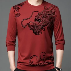 Truien & Vesten Heren*Mihnea - Luchtige Zomersweatshirt met Ronde Hals voor heren