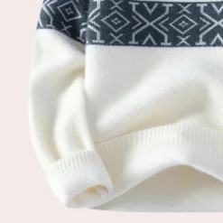 Truien & Vesten Heren*Mikolaj - Stijlvolle Gebreide Zomerse Trui voor Hem