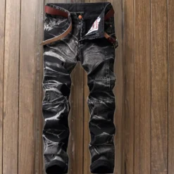 Broeken Heren*Milaan - Vintage Stijl Trendy Heren Zomerjeans