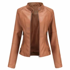 Leren Jassen Dames|Jassen Dames*MILENA - Stijlvolle leren zomerjas