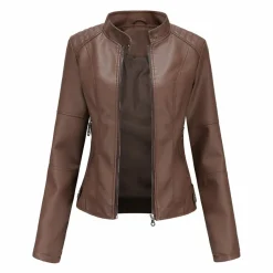 Leren Jassen Dames|Jassen Dames*MILENA - Stijlvolle leren zomerjas