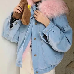 Jassen Dames*MOANA - Klassiek Spijkerjack voor Dames - Zomers Editie