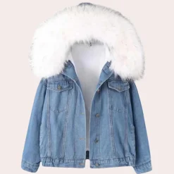 Jassen Dames*MOANA - Klassiek Spijkerjack voor Dames - Zomers Editie