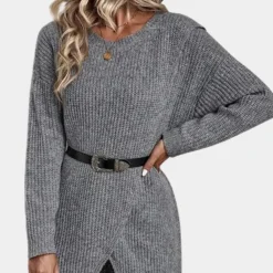 Truien & Vesten Dames*Moderne dames trui-jurk voor de zomer