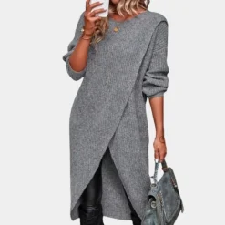 Truien & Vesten Dames*Moderne dames trui-jurk voor de zomer