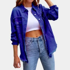 Blazers & Blouses Dames*Moderne damesblouse voor de zomer