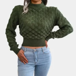 Truien & Vesten Dames*Moderne gebreide damestrui voor de zomer