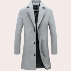 Jassen Heren*Moderne lange jas voor heren