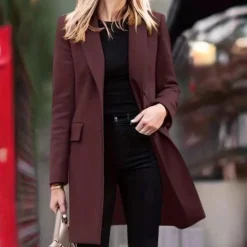 Jassen Dames*Moderne trenchcoat voor dames