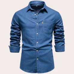 Shirts Heren*Modieus zomer herenoverhemd