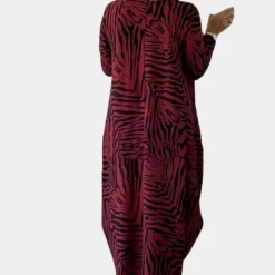 Jurken & Jumpsuits Dames*Modieuze losvallende damesjurk voor de zomer