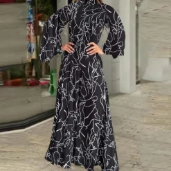 Jurken & Jumpsuits Dames*Modieuze zomerse jumpsuit met lange mouwen voor dames