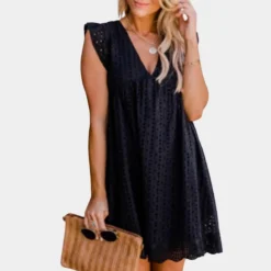 Jurken & Jumpsuits Dames*Mona - Comfortabel en luchtig zomerjurkje voor dames