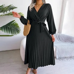 Jurken & Jumpsuits Dames*MONIQUE - Elegante geplooide zomerjurk