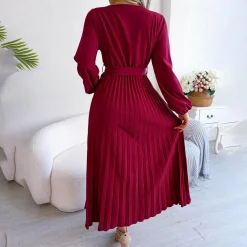 Jurken & Jumpsuits Dames*MONIQUE - Elegante geplooide zomerjurk