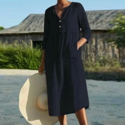 Jurken & Jumpsuits Dames*MORINA - Comfortabel en luchtig zomerjurkje