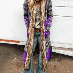 Jassen Dames*Myra - Luxe Zomer Damesjas met Capuchon