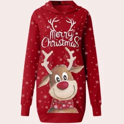 Jurken & Jumpsuits Dames*NADALIA - Modieuze Zomerjurk voor Dames Rood