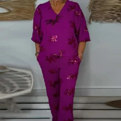 Sets Dames*Nadija - Modieuze 2-delige zomerset voor dames