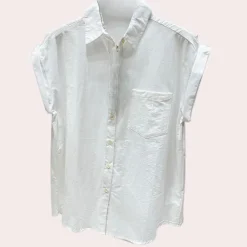 Blazers & Blouses Dames*Nadya - Luchtige zomerse mouwloze blouse voor dames