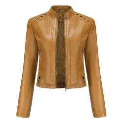 Leren Jassen Dames|Jassen Dames*NAJLA - Stijlvolle leren zomerjas