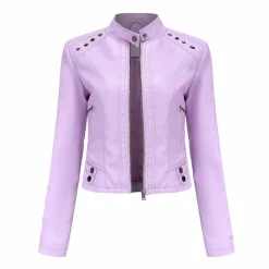 Leren Jassen Dames|Jassen Dames*NAJLA - Stijlvolle leren zomerjas