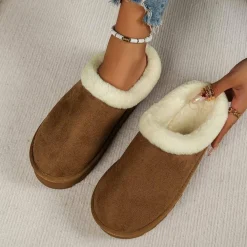 Damesschoenen*NANCY - Luchtige wollen sloffen voor dames - Perfect voor de lente en zomer