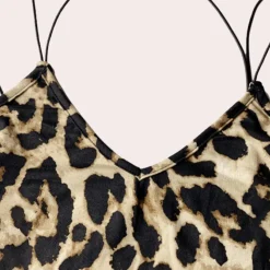 Jurken & Jumpsuits Dames*NATALIJA - Prachtige Zomer Damesjurk met Dierenprint