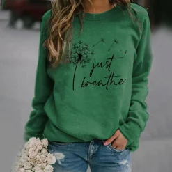 Topjes & Shirts Dames*NATHALIE - Elegante zomerse sweatshirt