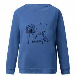 Topjes & Shirts Dames*NATHALIE - Elegante zomerse sweatshirt