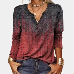 Blazers & Blouses Dames*Naturalee - Comfortabele en luchtige zomerblouse voor vrouwen