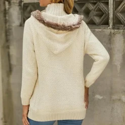 Truien & Vesten Dames*NAYLANI - Trendy Zomervest Met Capuchon voor Dames Beige