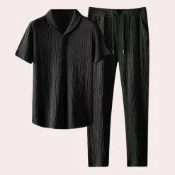 Sets Heren*Necalli - Stijlvolle en comfortabele zomerse tweedelige set voor mannen