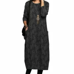 Jurken & Jumpsuits Dames*NEDA - Zomerse lange jurk voor dames