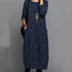 Jurken & Jumpsuits Dames*NEDA - Zomerse lange jurk voor dames