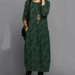 Jurken & Jumpsuits Dames*NEDA - Zomerse lange jurk voor dames